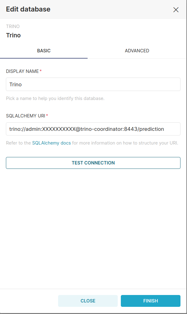 connect with superset 1
